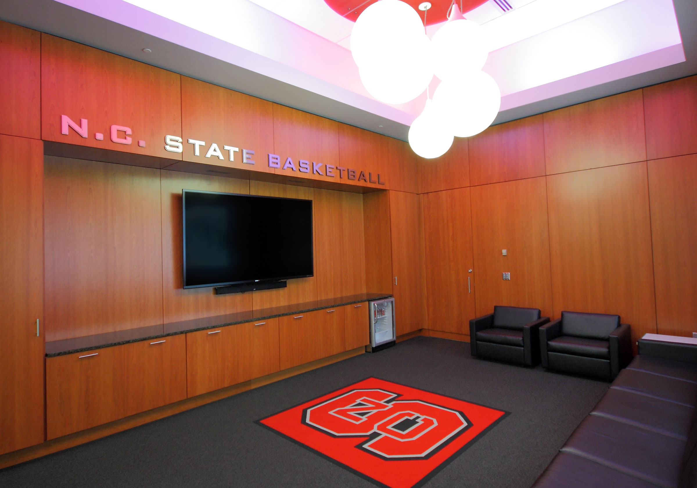 NC State PNC Locker Room & Lounge