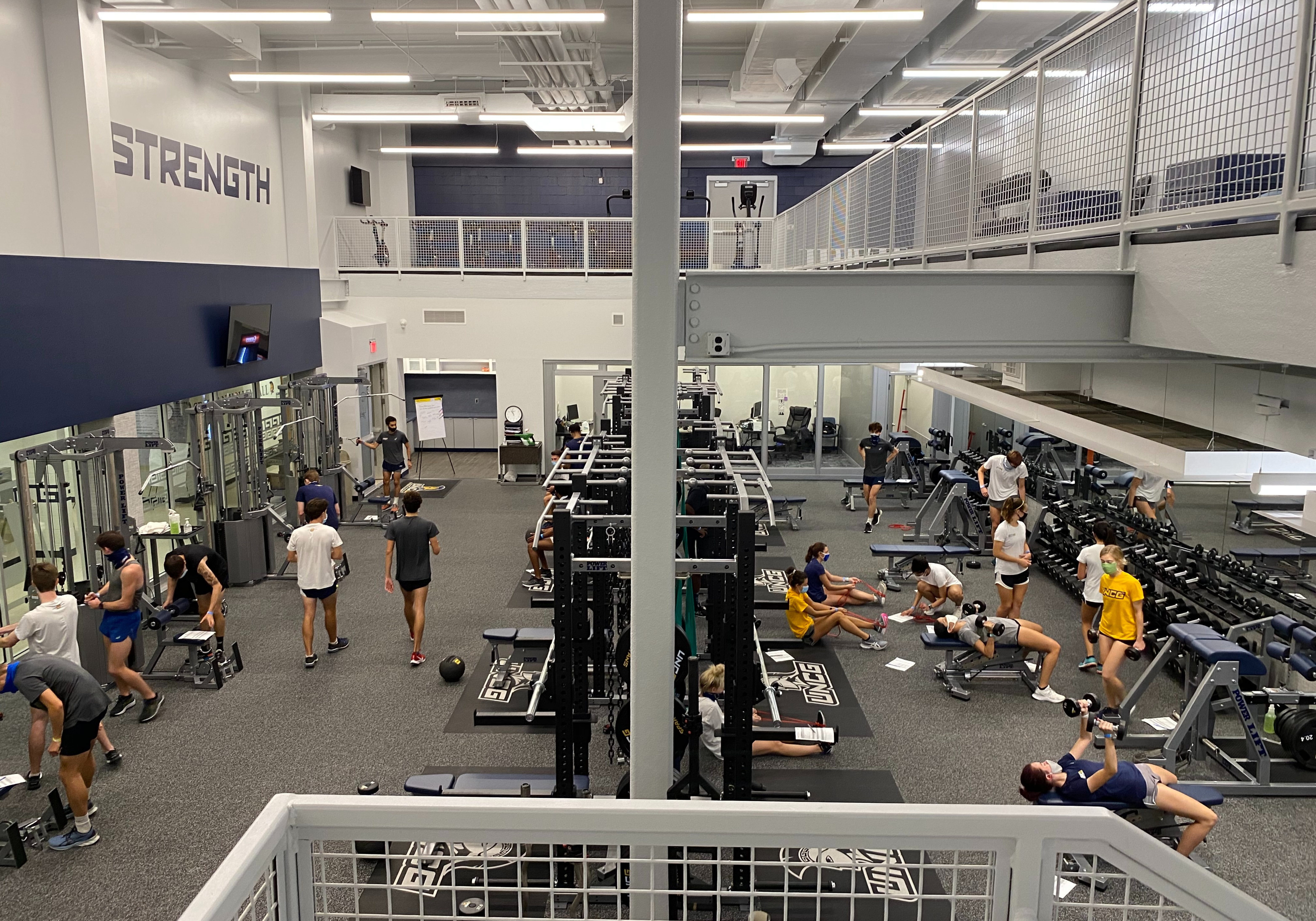UNC Coleman Weight Room
