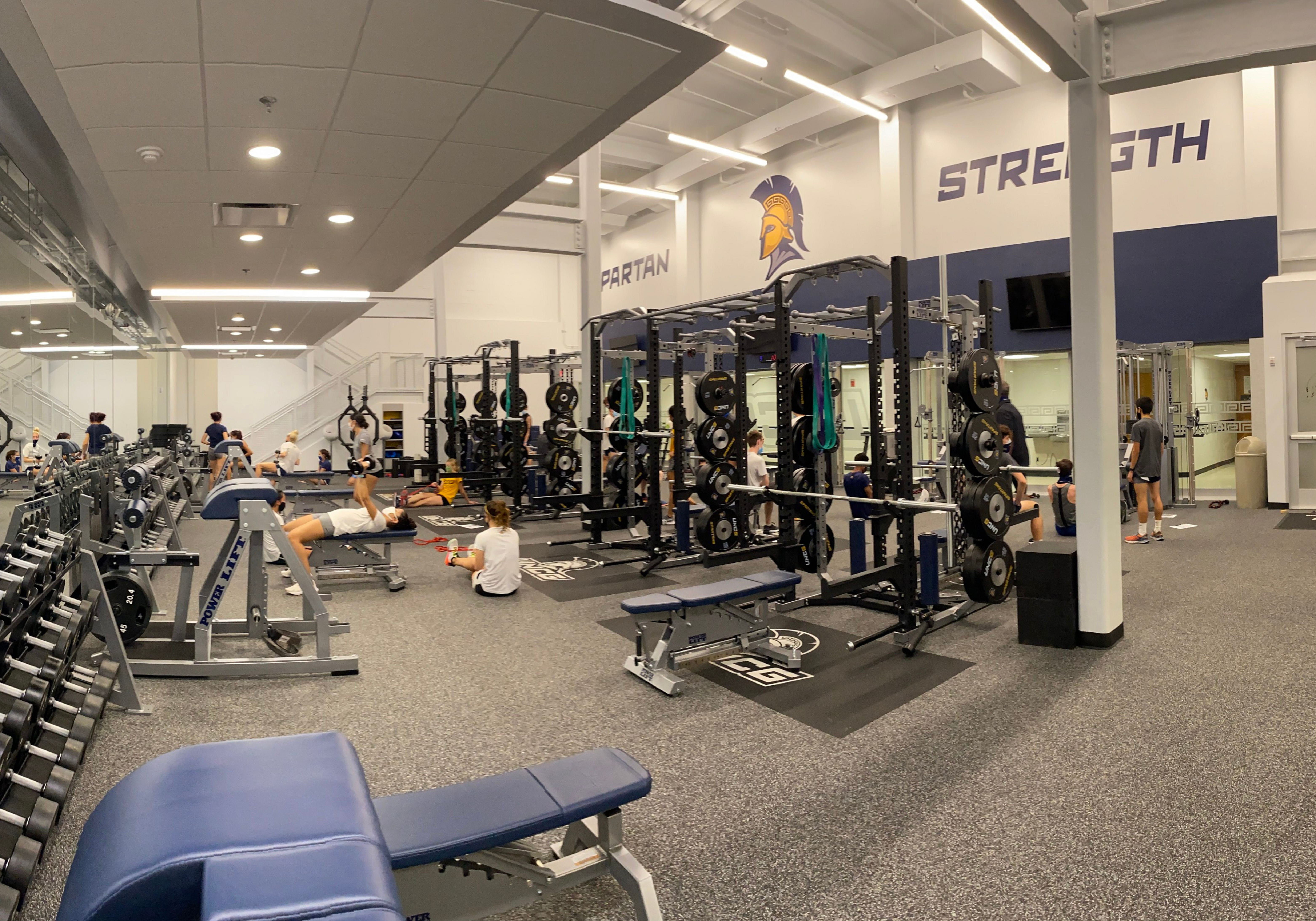 UNC Coleman Weight Room