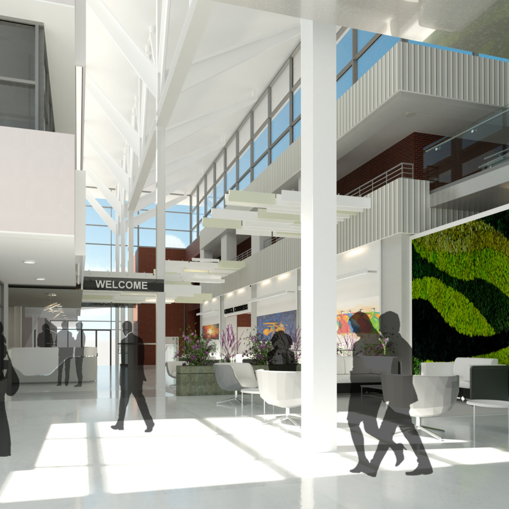 Cary Town Hall Lobby Davis Kane