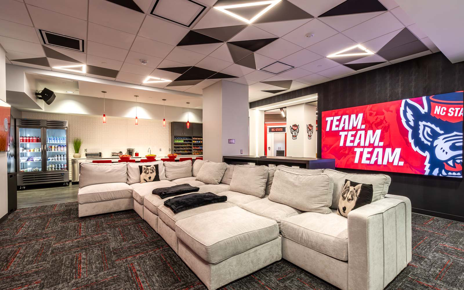 NC State Women’s Basketball Locker Room